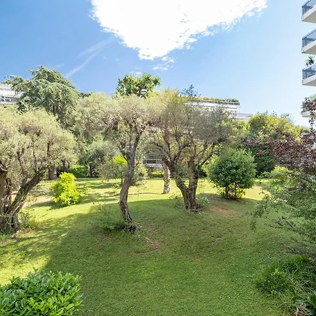 Cosy A Antibes-piscine Lägenhet